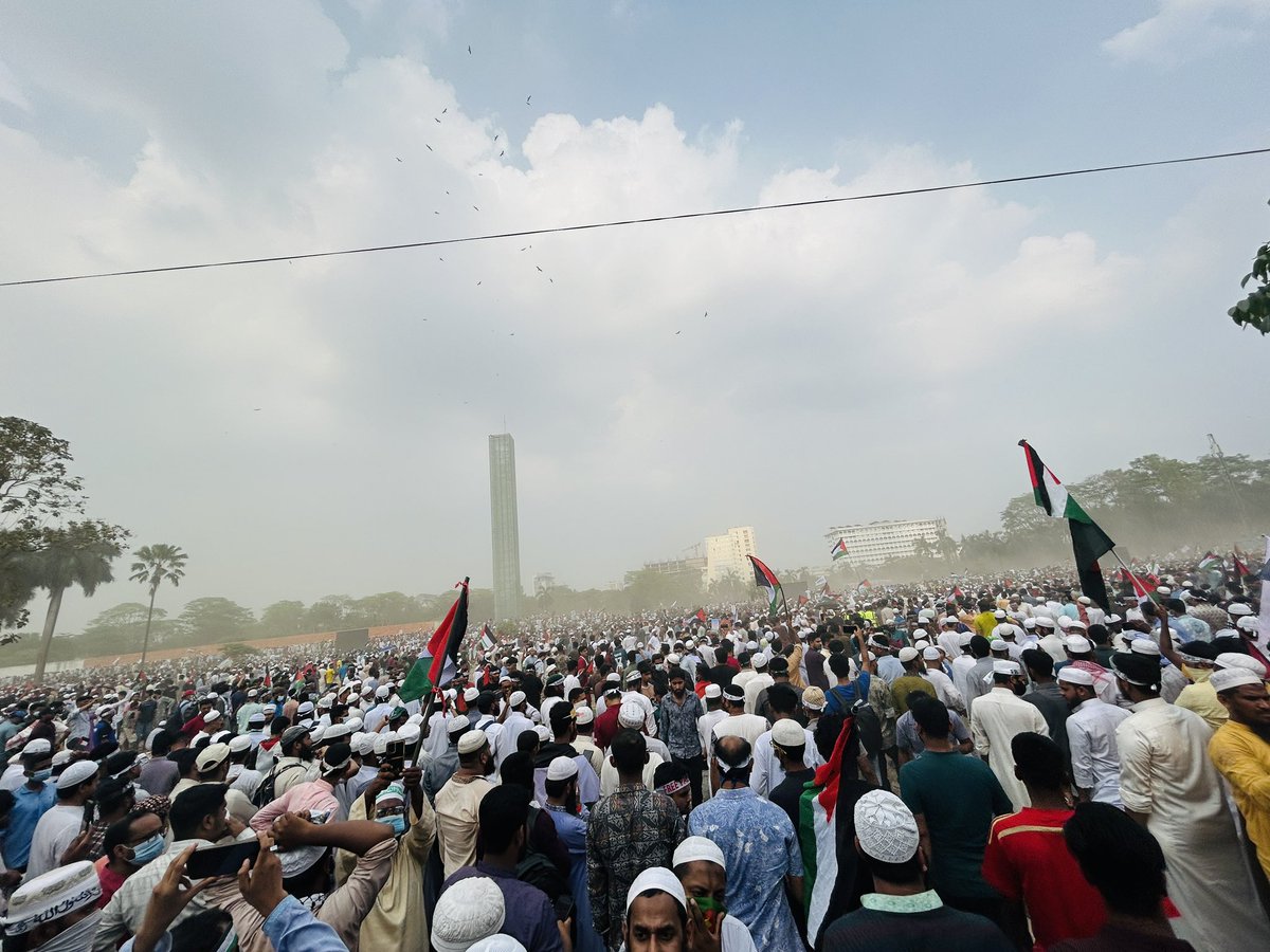 rashedul32844's tweet image. From the river to the sea
Palestine will be free..!
#PalestineSolidarityMovementBangladesh 
#stopgenocid 
#FreePalestine 
#theworldstopforgaza