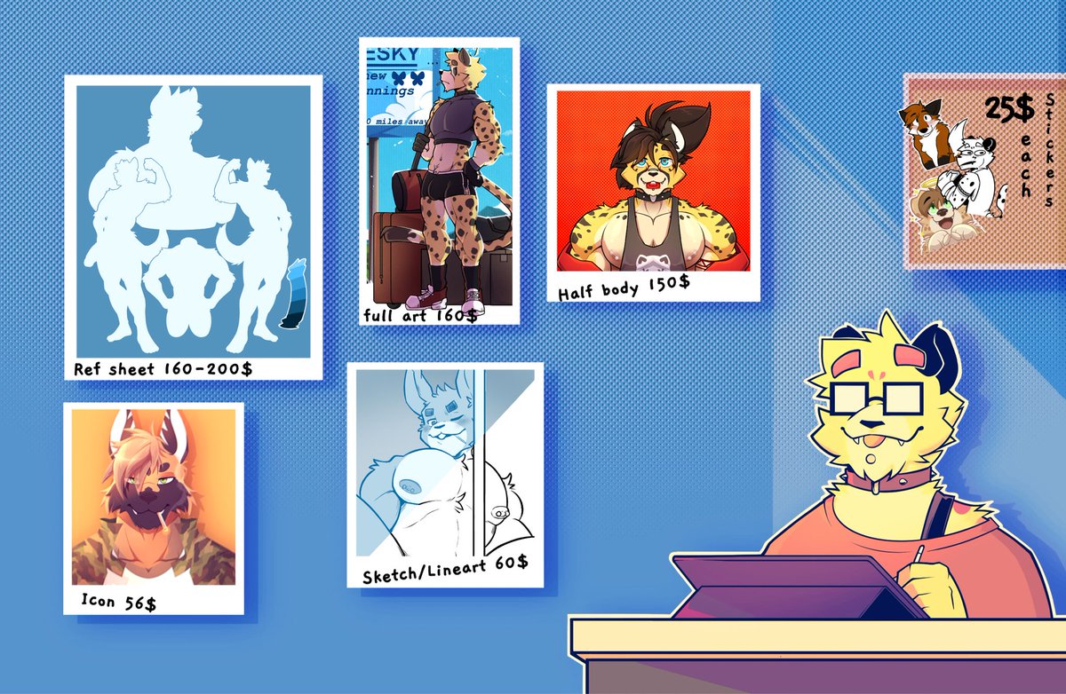 CHAZEDESU's tweet image. 【Commissions open】3 slots available
★ pay through 【paypal/gcash】
contact me via dm or discord!