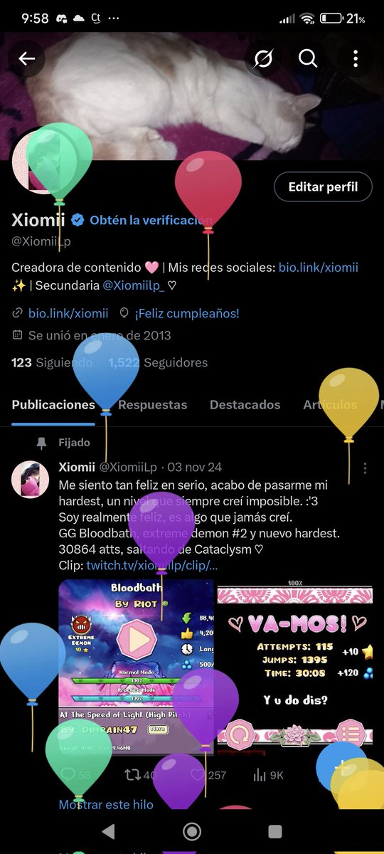 Otro año más de vida, buenos días chicos