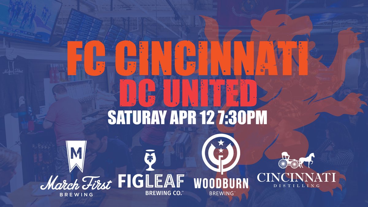 $6 pints and FC Cincinnati? Sign us up! Hope to see you in for the game.