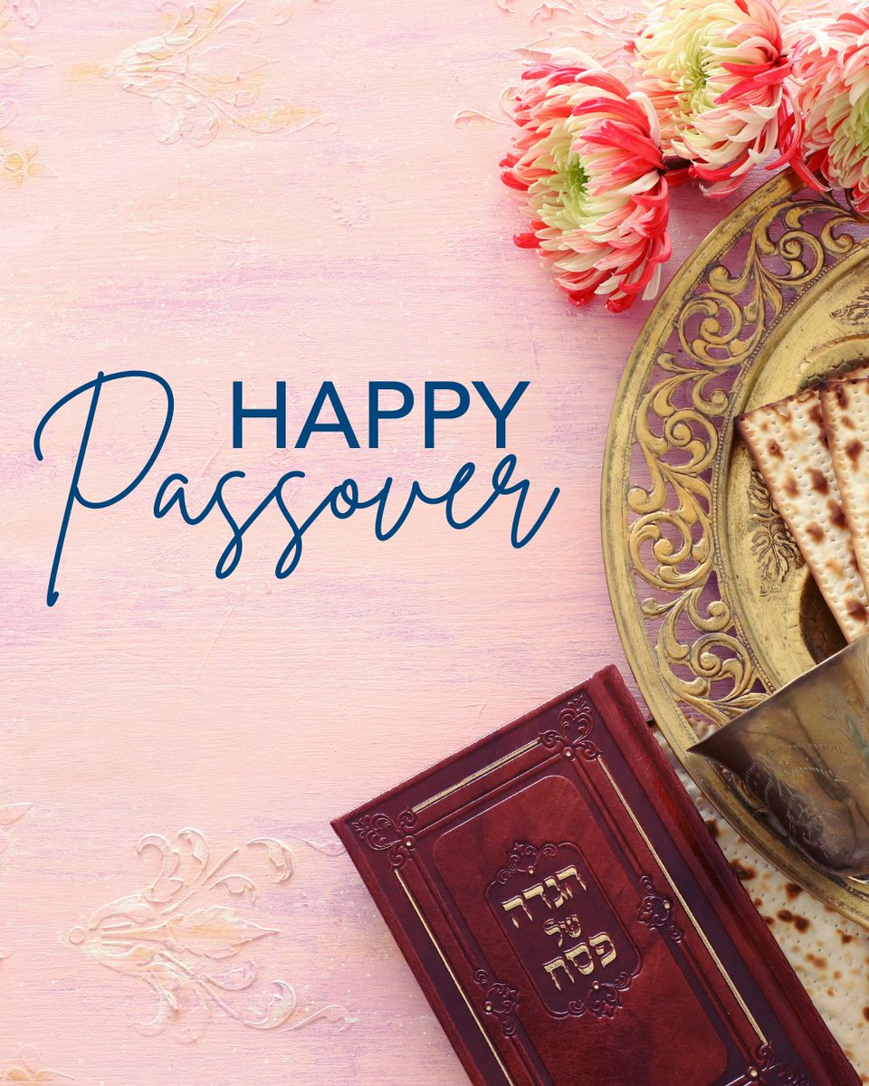 DelNegroSenft's tweet photo. 🕊️ Wishing you a Happy Passover from Del Negro &amp; Senft Eye Associates! 🕊️

May this Passover bring peace, joy, and blessings to you and your family as you celebrate freedom and renewal. 🍷🌿

#HappyPassover https://t.co/QljGS3dP0Z