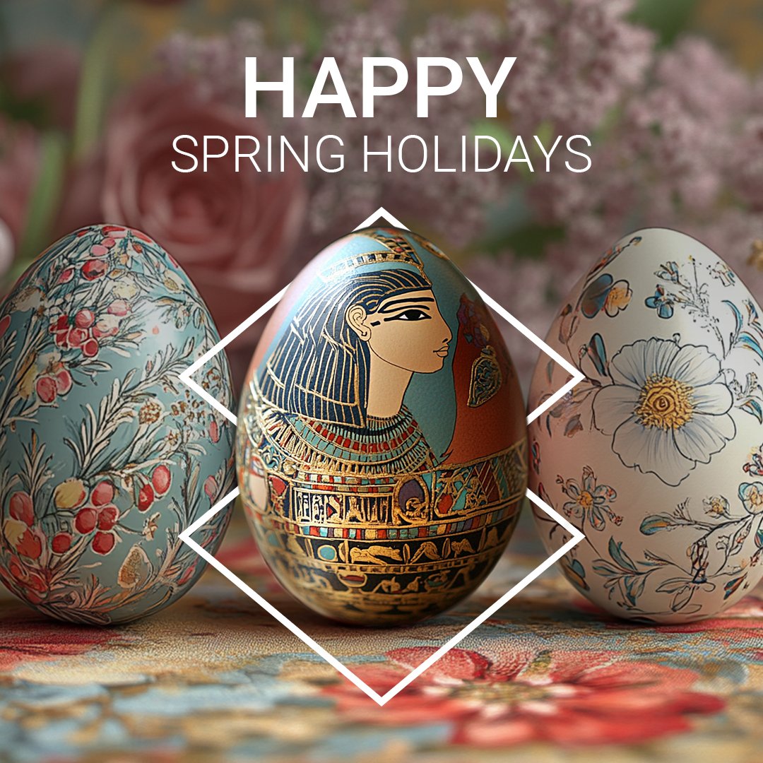 Happy Spring Holidays!

As we celebrate Passover and Easter, we wish you and your loved ones a season filled with joy, peace, and happiness. 

Warmest wishes from the Stratasys family to yours. 🌸🌼

#HappyHolidays #Passover #Easter #Spring #Stratasys