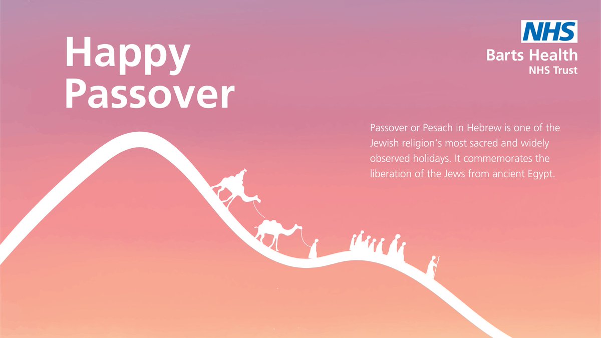 Happy Passover to our Jewish colleagues, patients and families that are celebrating 💙

Chag Sameach! 🕯️