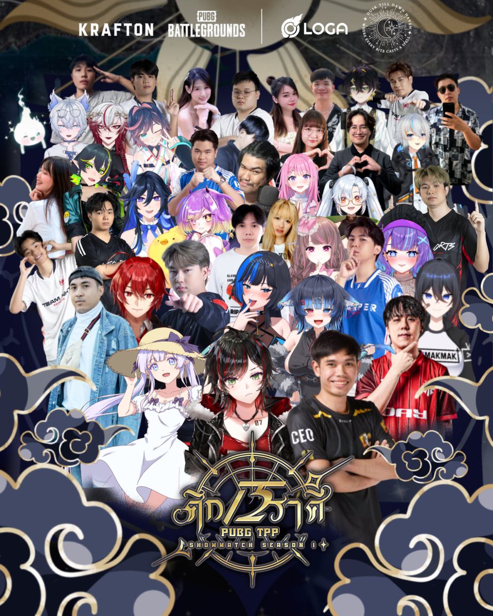 EupheliaVtuber's tweet photo. ขอเชิญพับกบ เอ้ย พบกับการแข่งขันพับจีโหมด TPP ที่จะรวมเหล่า Influencers มากหน้าหลายตา

"ศึก 12 ราศี PUBG TPP Showmatch Season 1"

⏰เวลา 1 ทุ่มตรง
📅วันที่ 26 เมษายน ศกนี้

#KRAFTON #LOGA #DTDH
#PUBG #BATTLEGROUNDS #BATTLEROYALE  #พับจี
#Euphelia #Vtuber #VtuberTH #วีทูปเบอร์ https://t.co/QQpuZ2MPJF