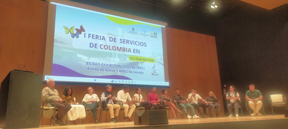 Yolanda Villavicencio Mapy (@ryvillavicencio) on Twitter photo En la primera feria de servicios en Bilbao las asociaciones hablando de los desafíos en la creación de confianzas y trabajo compartido <a href="/ColombiaNosUne/">Colombia Nos Une</a> <a href="/CancilleriaCol/">Cancillería Colombia</a> En la primera feria de servicios en Bilbao las asociaciones hablando de los desafíos en la creación de confianzas y trabajo compartido <a href="/ColombiaNosUne/">Colombia Nos Une</a> <a href="/CancilleriaCol/">Cancillería Colombia</a>