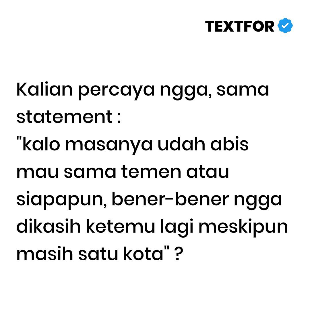 Textfor tweet media