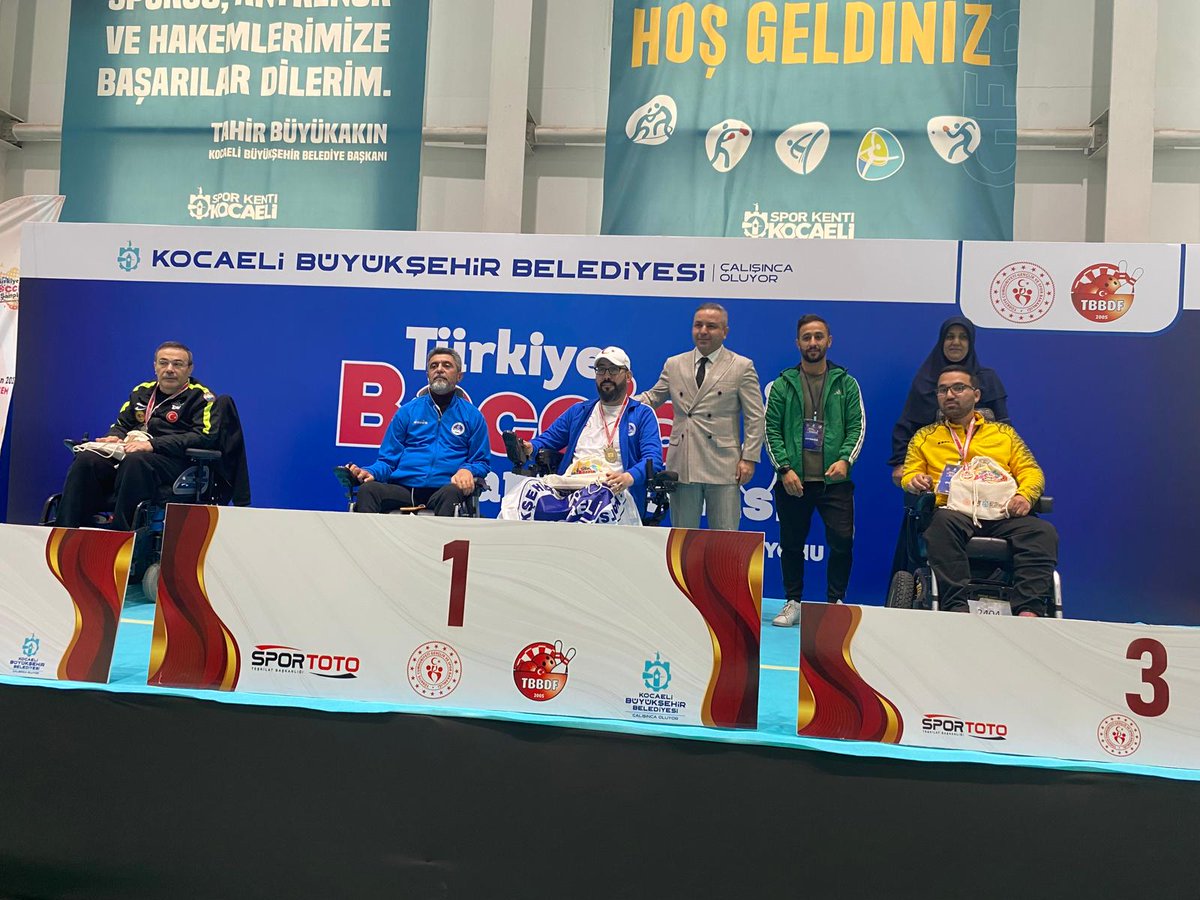 kagitspor's tweet photo. Gebzesem'de yapılan Türkiye Boccia şampiyonasında sporcularımızdan 

Havva Alyurt BC 3 kategorisinde Türkiye 1. 
Mahmut Ünal BC 4 kategorisinde Türkiye 1.
Ayşe Gençbay BC1 kategorisinde Türkiye 2. 
Bilal Eser BC2 kategorisinde Türkiye 3. sü olmuştur. https://t.co/WX0rkjiK5O
