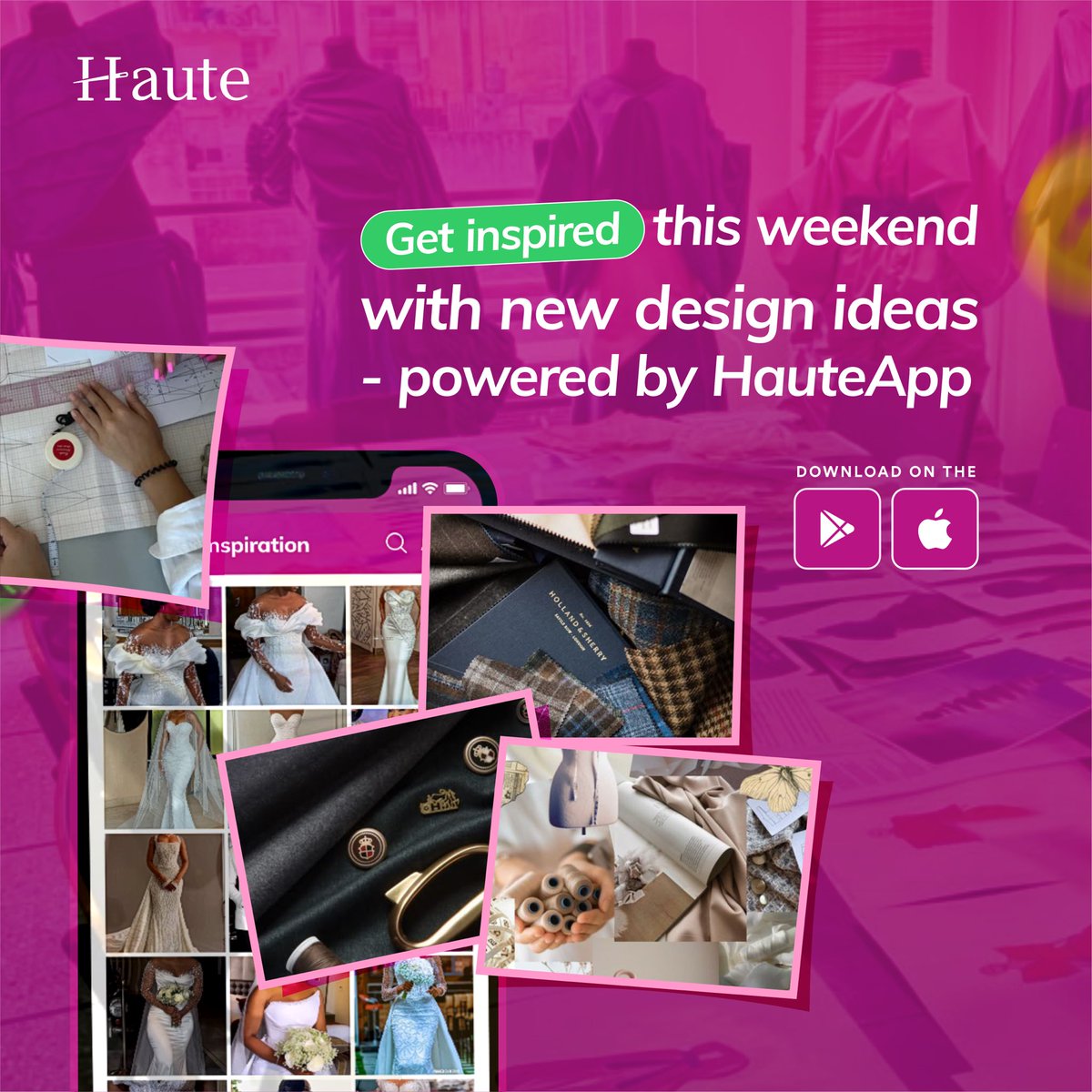 HauteApp's tweet image. Get inspired this weekend with new design ideas

Powered by HauteApp 🧵🪡

#hauteapp #tastemaker #fashion #tailor #fashiondesigner #productivity