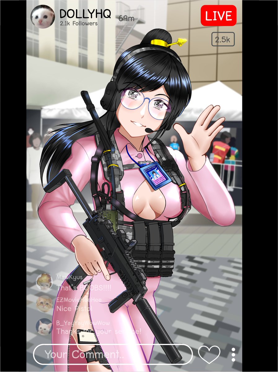 Thai Water festival starts now until 16/4!
Major Splashing W A R only 4 days a year in Thailand.
Some student on patrol, with some 'interesting' Thai outfit and some gear!!
Wanna practice some gears painting more but my routine is so tight ;w;