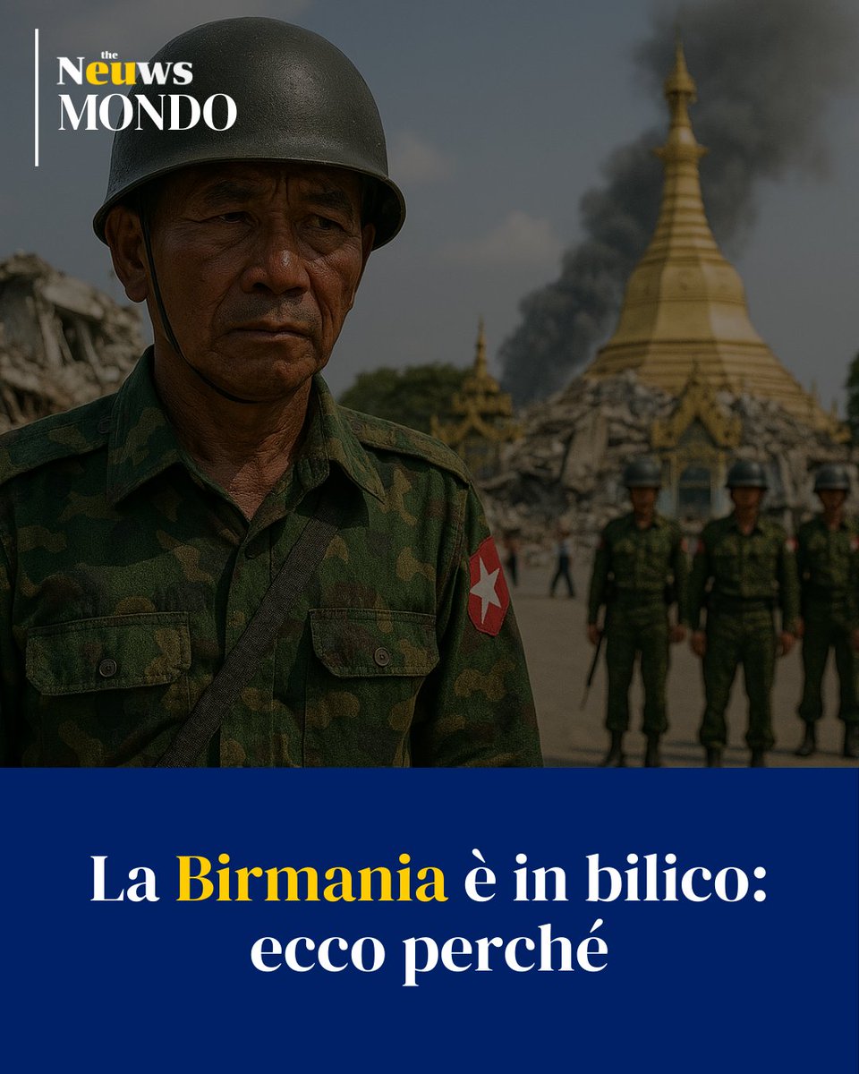 theneuws's tweet photo. 🖋️ - Chiara Massironi

Il terremoto ha inferto un nuovo colpo alla Birmania, aggravando una crisi già profonda.
Il paese, lacerato dalla guerra civile, si trova ora ad affrontare un’emergenza umanitaria senza precedenti.

LEGGI L'ARTICOLO COMPLETO:
https://t.co/agD0EXveBb https://t.co/Lo6gUmM70l