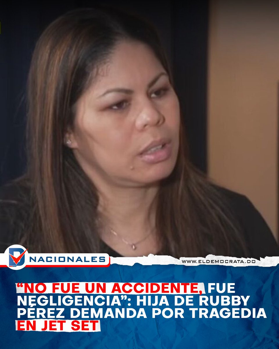 Zulinka Pérez, hija del merenguero Rubby Pérez, anunció este viernes que su familia iniciará acciones legales contra los propietarios de la discoteca Jet Set, a raíz del trágico colapso ocurrido el pasado martes, en el que fallecieron más de 200 personas, entre ellas una sobrina
