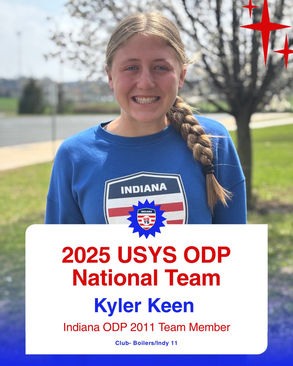 IndianaODP's tweet photo. Congrats to Indiana ODP player Kyler Keen for being named to the 2011 ODP National Team.  Great job!  @SoccerIndiana @usysodp https://t.co/J9LqutMRzu