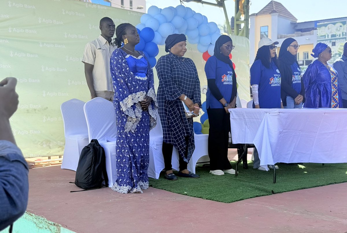 Agibbanklimited's tweet photo. As sponsors of the World Autism Awareness Day celebration organized by the Gambia Autism Support and Advocacy Network, we wish to continue rendering support to enhance our health system and the differently abled in the country. 

Your Investment Partner! https://t.co/TJYrLhmGo4