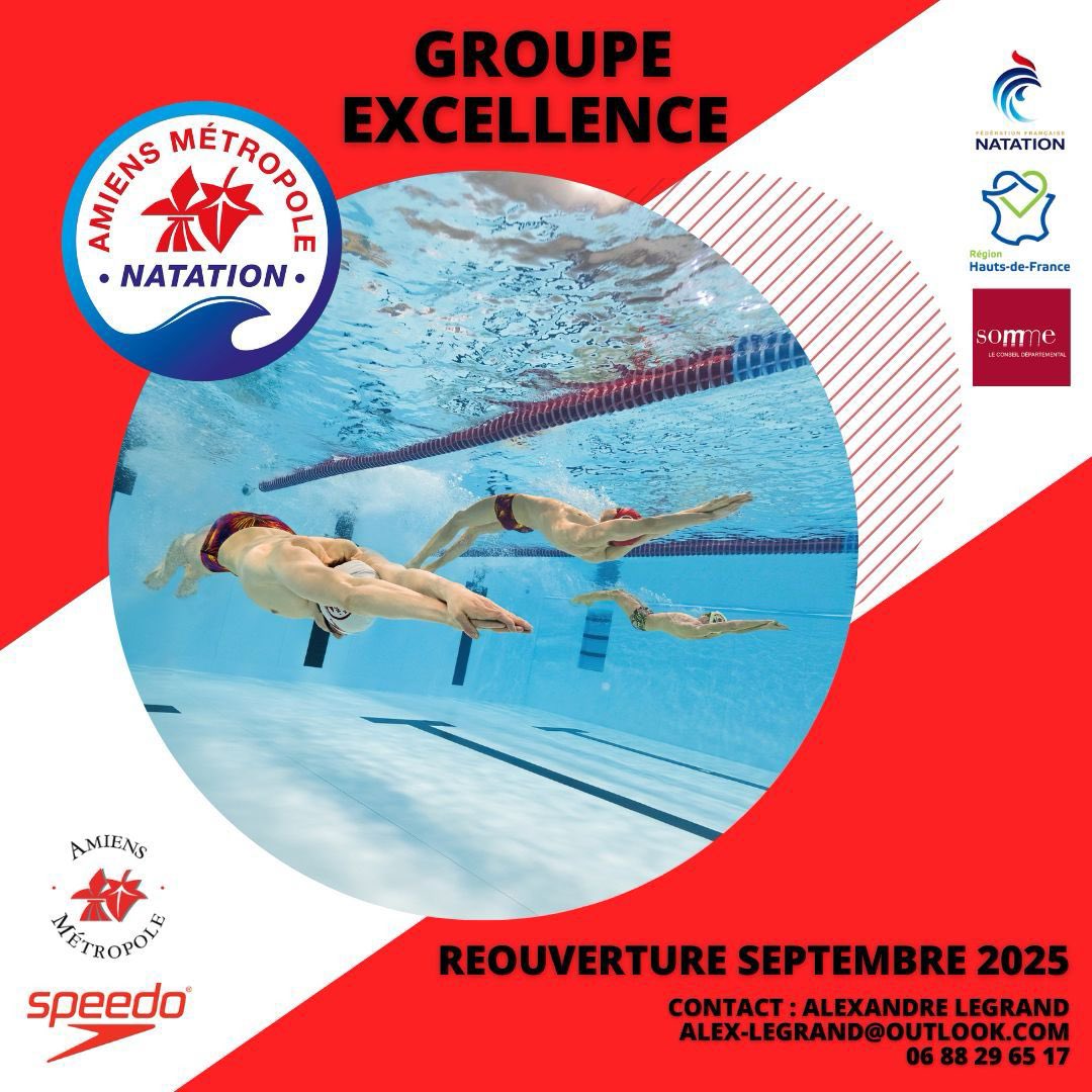 #Amiens Métropole #natation réouvre son pôle excellence à la rentrée. Détails ici : 
amiensnatation.com/news/50203
<a href="/AmiensMetropole/">Amiens Métropole - Ville d’Amiens</a> <a href="/Somme_fr/">Département de la Somme</a> <a href="/hautsdefrance/">Région Hauts-de-France</a>