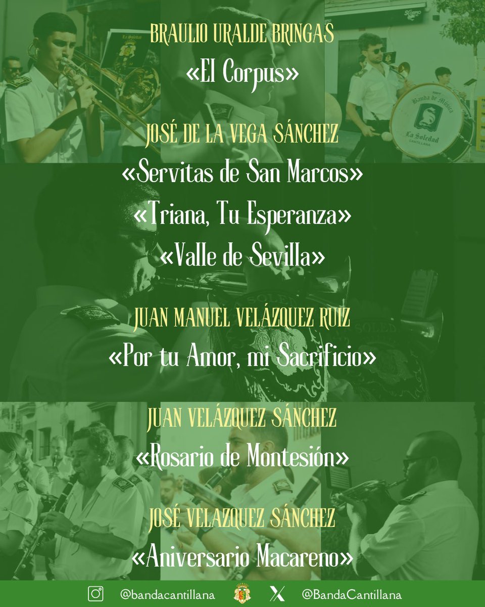 La Soledad de Cantillana (@bandacantillana) on Twitter photo 