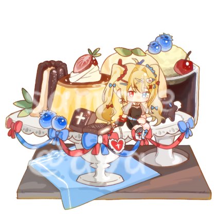 nimaseeee's tweet photo. 今日份甜品🤤🤤🤤
#VGenCode  #VGenComm #魔法绿豆 #Commission https://t.co/q1Ubabcozb