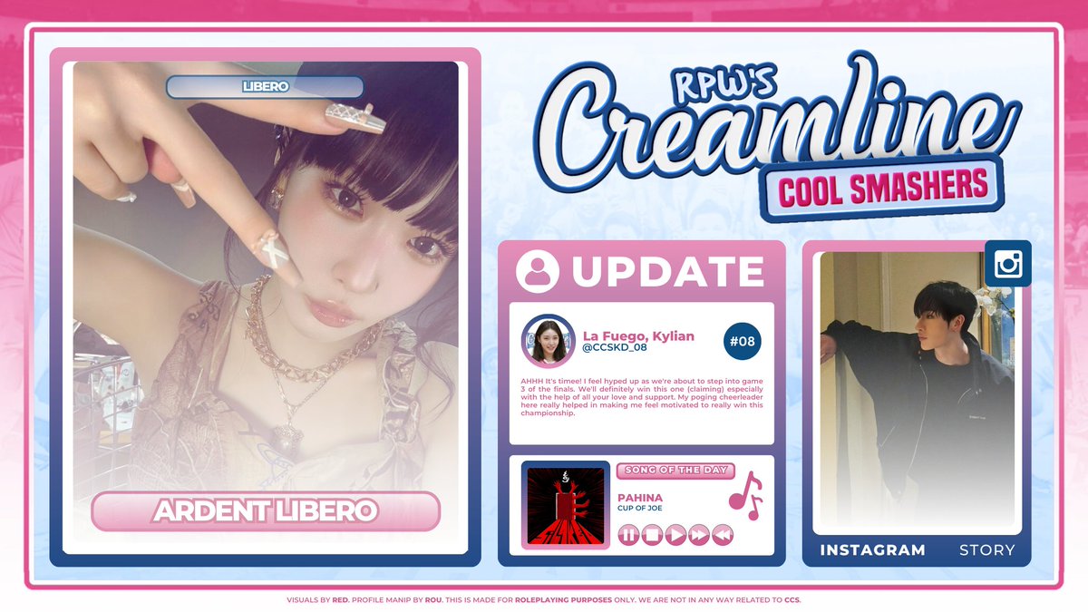 ⠀

˗ˏˋ ♡ ˎˊ˗  <a href="/CCSKD_08/">. ݁₊ ⊹ . 🏐ྀི ݁ #08, KYLIAN</a> — SNS!
       ≡   04. 12. 25   at   6 : 38  PM
        ⌕  . disabled 

ㅤ