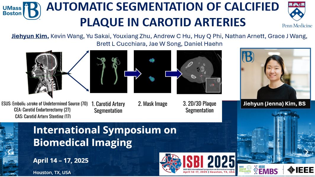 Jae Song (@jsongmd) on Twitter photo π£Eyes bleary & wrists ache? Don't want to segment each #plaque calc manually? Hear Jenna Kim (<a href="/jiehyun_kim/">Jenna Kim</a>) present her point-&-click plaque segmentation tool at #ISBI2025, IEEE Intn'l Symposium on Biomedical Imaging!
Apr 15th, 1pm @ Imperial East (F3)
<a href="/IeeeIsbi/">IEEE International Symposium on Biomedical Imaging</a> <a href="/danielhaehn/">α΄
α΄Ι΄Ιͺα΄Κ Κα΄α΄ΚΙ΄</a> π£Eyes bleary & wrists ache? Don't want to segment each #plaque calc manually? Hear Jenna Kim (<a href="/jiehyun_kim/">Jenna Kim</a>) present her point-&-click plaque segmentation tool at #ISBI2025, IEEE Intn'l Symposium on Biomedical Imaging!
Apr 15th, 1pm @ Imperial East (F3)
<a href="/IeeeIsbi/">IEEE International Symposium on Biomedical Imaging</a> <a href="/danielhaehn/">α΄
α΄Ι΄Ιͺα΄Κ Κα΄α΄ΚΙ΄</a>