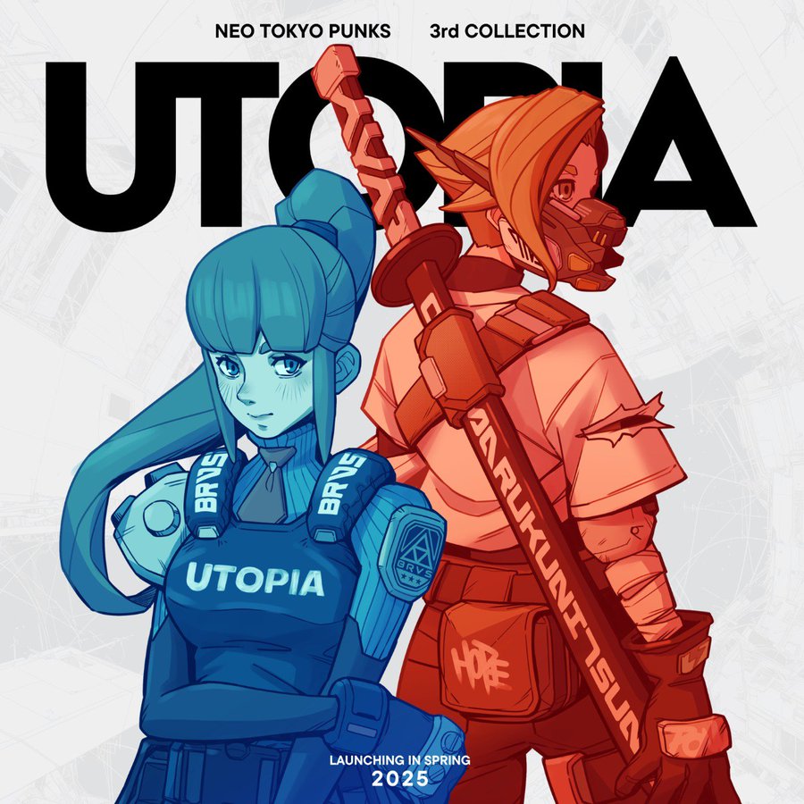kanami26's tweet photo. 3rdコレクション🌐UTOPIA🌐
3月1日午前0時(日本時間)の時点で「3rdKV NFT」を保有していた?
それならWL3️⃣を獲得してるよ!
⏰今夜20:00~22:00ミントOK✨
引用元ポスト「SONOVAローンチパッド」サイトで、自分がリストに載っているか確認してみてね。
#Soneium #Sonova #UTOPIA https://t.co/FHFK1wGnry
