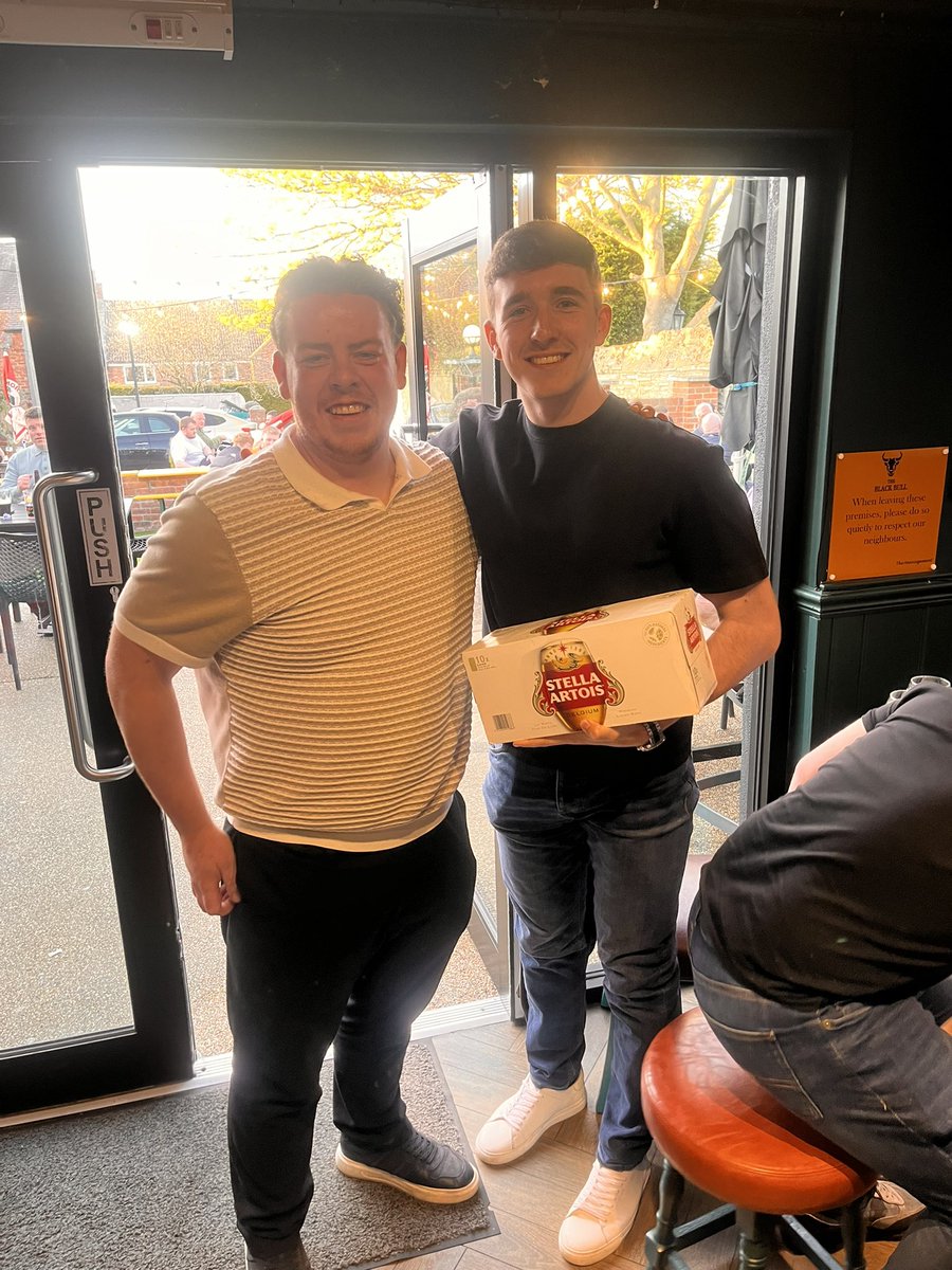 Forgot to post this yesterday but top goalscorer for this season was Harrison Surtees⚽️ 

#Wanderers