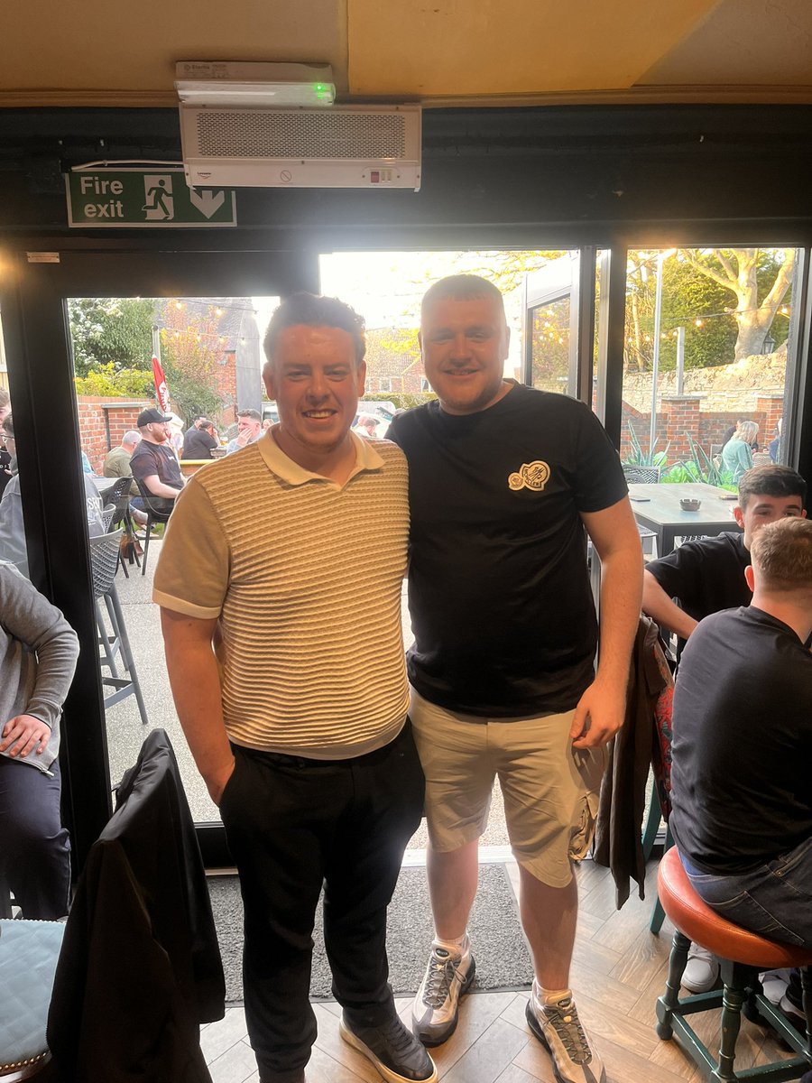 And finally the gaffers that kept us going, Gregg and Kai👏

Everyone would like to wish Gregg a massive happy birthday 🥳

#Wanderers