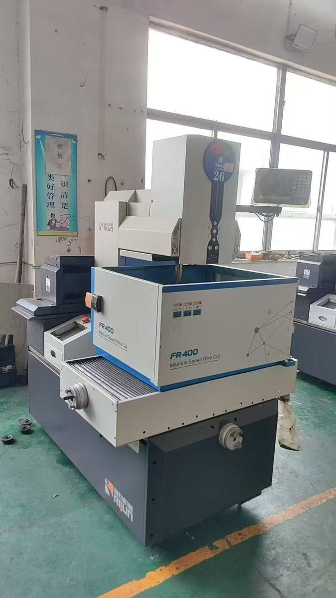 WXXIIIT's tweet photo. 90% new Ruijun FR400G WS-WEDM, stroke 300*400, precision several millimeters, Autocut system, suitable for precision mold processing
Consultation email apmcxcmg@gmail.com
#cnc #cncprogramming #cncprogrammer #cncmachining #cncmachinetool #wedm #edm #cncfactory https://t.co/UTcNdeo9HV