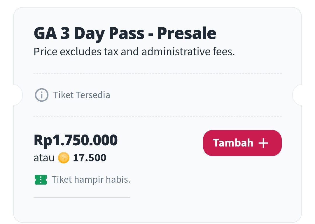 putri_pdd24's tweet photo. Wts wtb sharing day 2,3 lalala fest..
Yuk gaes sharing karna cuma mau liat the rose, nanti harga tiketnya bagi rata aja inc tax 2.050

#zonauang https://t.co/juAMGhYByl