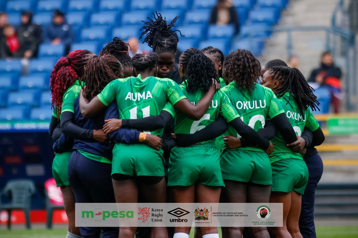 CarolRadull's tweet photo. In the next hour (2:34pm), itβs go time!
Kenya Lionesses vs South Africa β 3rd leg of Challenger Series, Cup Semi-Final
All the best to our ladies.
#MPESAPowersRugby7s
#SafaricomRugby
#MPESABehindEveryMomen https://t.co/psOG89cVtt