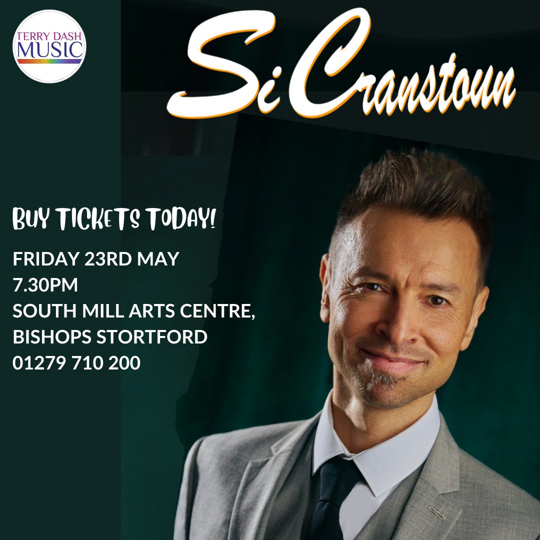 TerryDashMusic's tweet photo. Si Cranstoun &amp; His Band: Fri, 23rd May 7.30pm - South Mill Arts, Bishop’s Stortford.⁠

⁠“A fantastic evening with a high-octane performance! Si Cranstoun &amp; his band had everyone rocking to the retro sounds of the ‘50s &amp; ‘60s.”⁠
⁠
Visit: https://t.co/oSpSP8HANY | 01279 710 200 https://t.co/mo9UvHgRzw