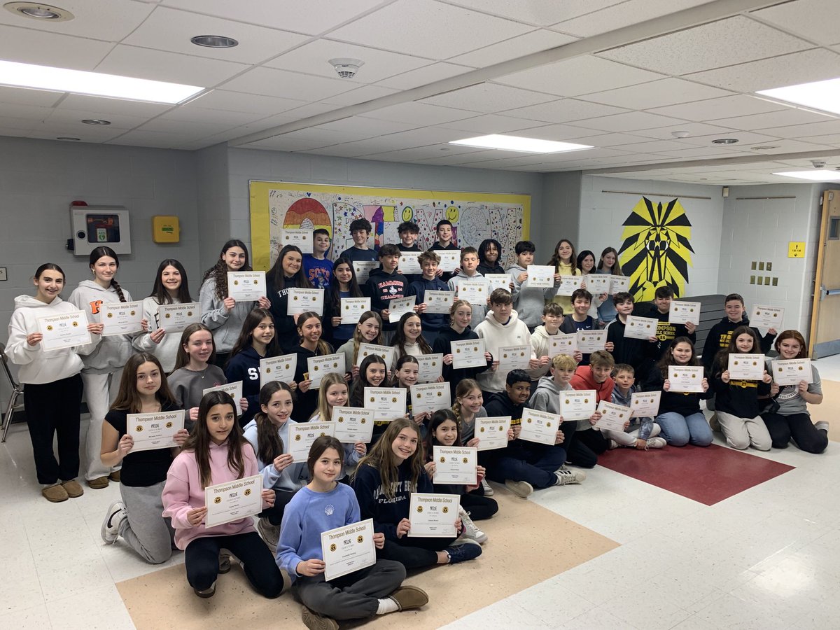 Congratulations to Thompson’s Character Students of the Month for OPTIMISM!!! We are proud of you!!! #MTPSpride #ThompsonMSpride