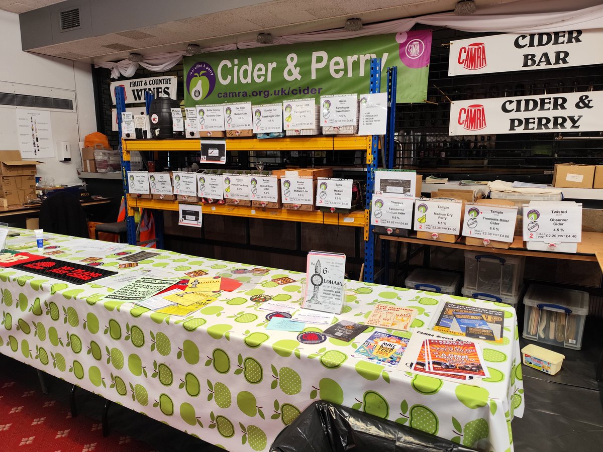 All bar one #cider available today! Fantastic selection and free admission.