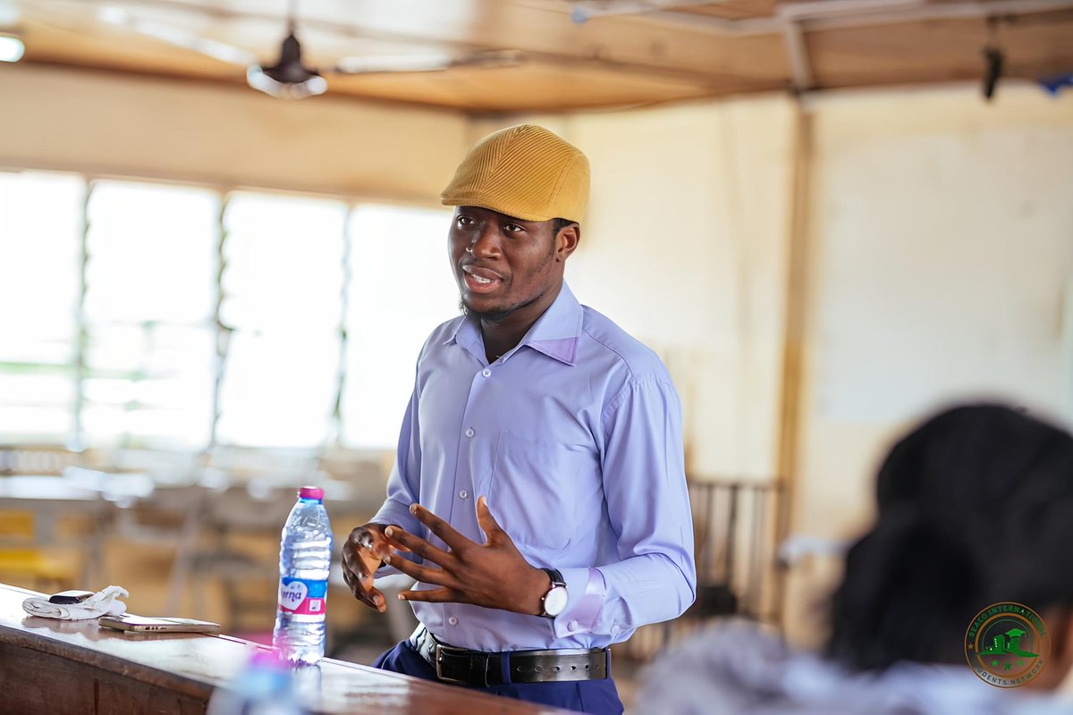I_am_Wilkinson's tweet photo. On 29th of March 2025, I was honored to speak at REACO Int’l Student Network, inspiring students to participate in the fight against illegal mining, deforestation &amp; flooding. I also shared insights on effective leadership &amp; innovative thinking for a sustainable future! https://t.co/lhSVDeO4cC