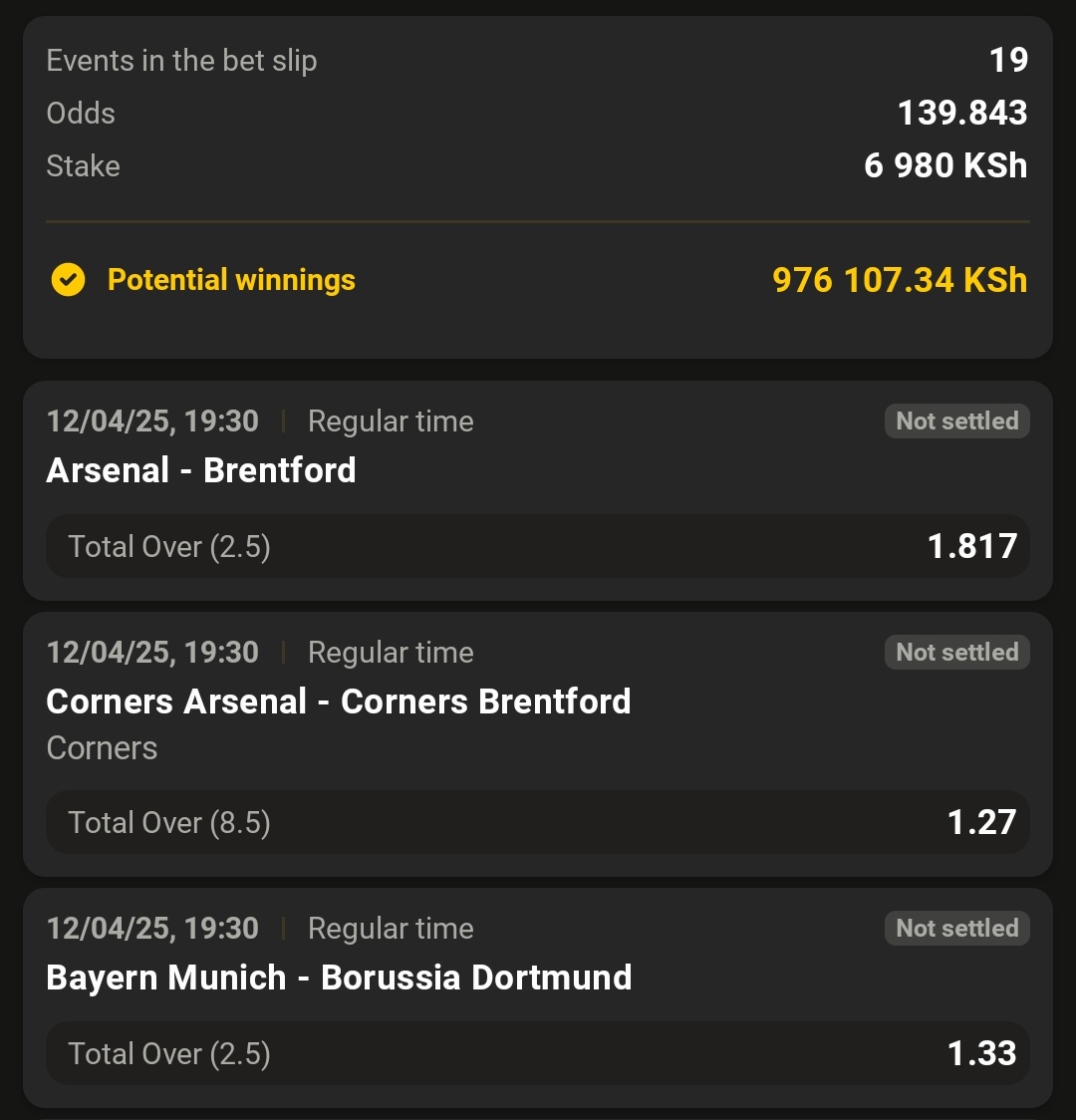 Here it is! 130 odds Bet of the Day
We Win this banger on AfroPari.

REG Link 👉  tinyurl.com/38feprry
Apk  👉 tinyurl.com/yc4kmbdn

Use Promo Code 👉 ANTOH

AfroPari Bet Code 👉 TP7EP

You can't afford to miss this one.