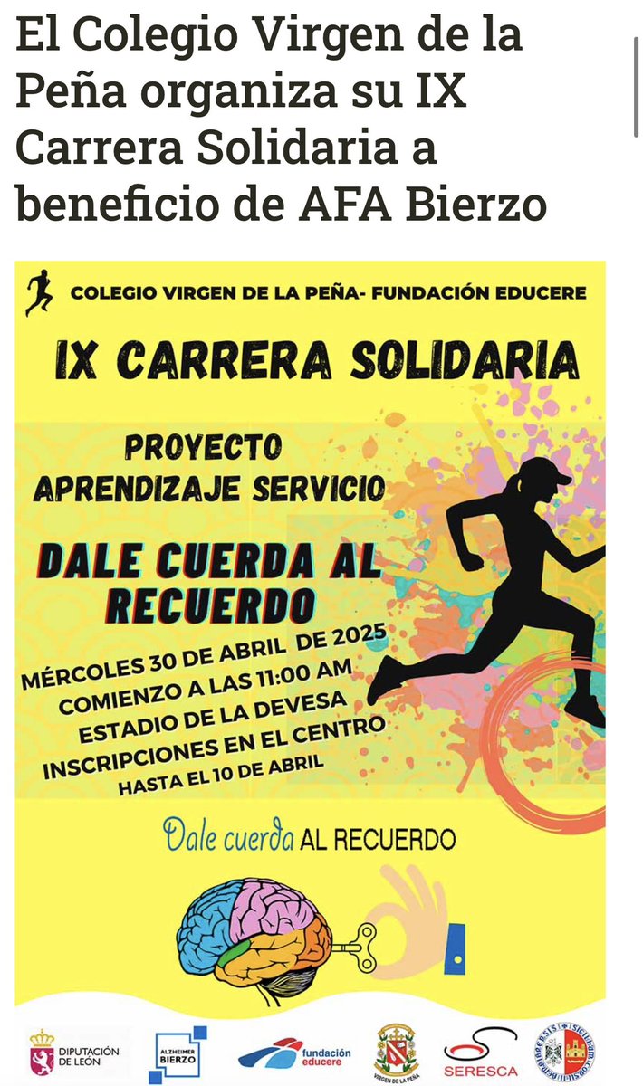 Colegio Virgen de la Peña tweet media