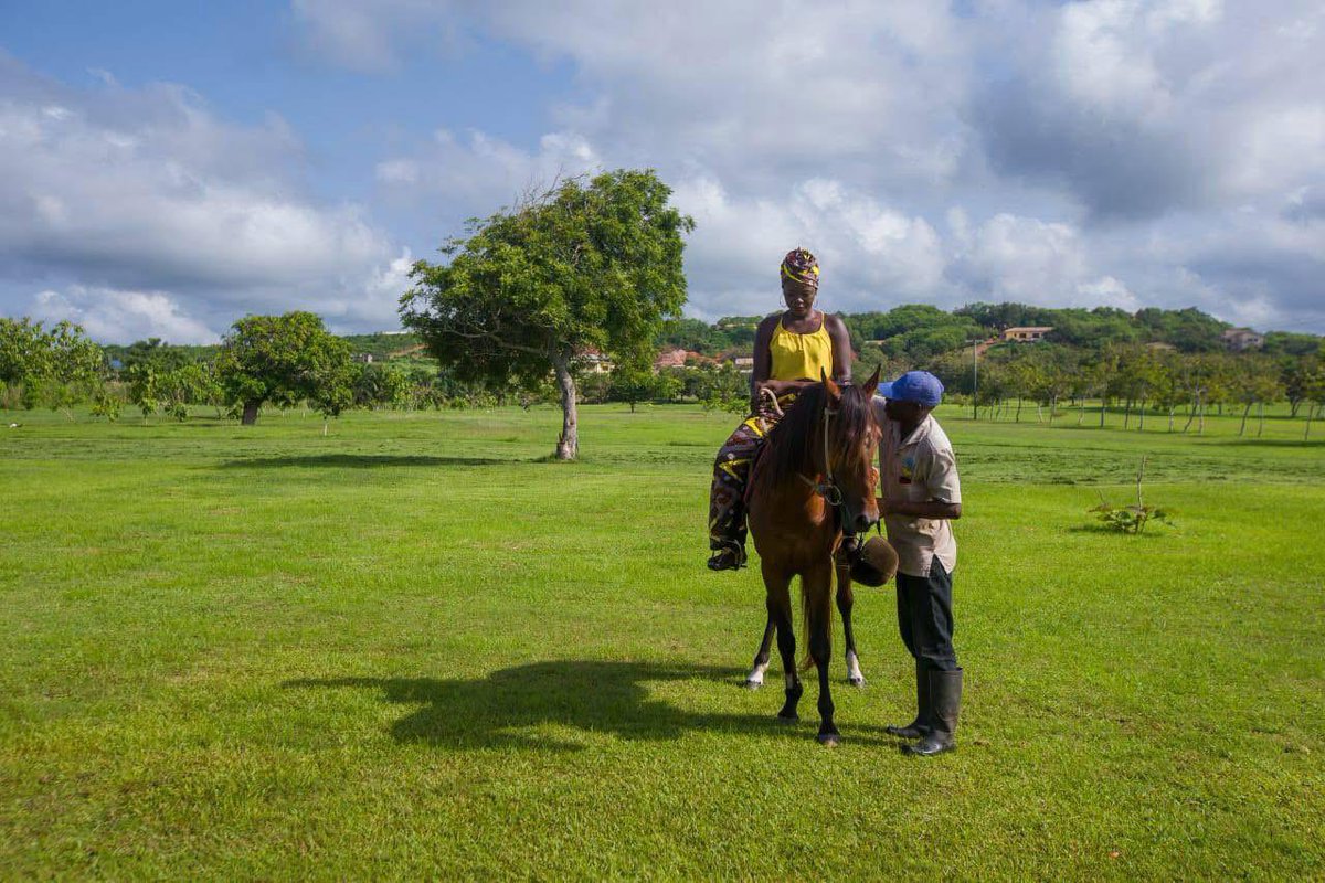 cgbr_elmina's tweet photo. DID YOU KNOW?

#4 – Horseback Riding is One of Our Signature Experiences!
Explore our scenic property and nearby beach trails on horseback – a unique and relaxing way to take in the beauty of Elmina.
Reconnect with nature, one step at a time.
#coconutgrovehotels #Elmina #Ashantif https://t.co/0bOLZ81HIt