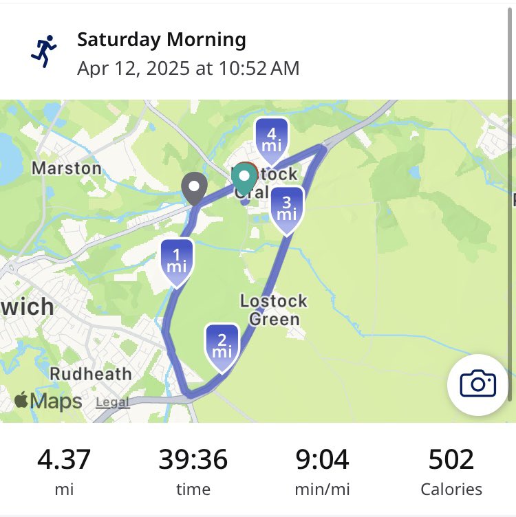 SteJHoward's tweet photo. Waaaaarm day. Feel better for that, though. #keeponrunnin https://t.co/BbvndGNbQY