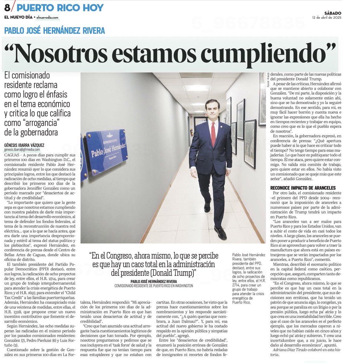 JuanEugenioHM's tweet photo. El Comisionado Residente continúa cumpliendo con sus promesas https://t.co/dwXqUB5r0K