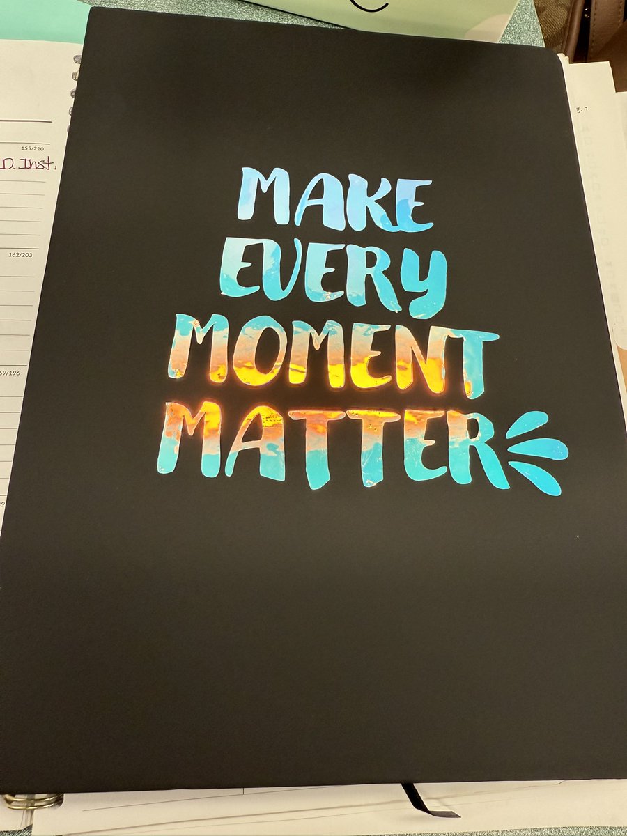 PrincipalGadson's tweet photo. When your Regional Superintendent personalizes journals for each of her Principals based on their personal mantras.❤️ #LeadershipJournals
#Inspire #Reflect #Journaling @HCPSTNRegion2 #TransformationalLeaders #LeadingWithLoveAndLight https://t.co/vY11n7y7Do