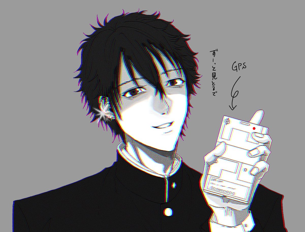 kamomilky's tweet photo. ヤﾝデレざぃぜんくん
(こっそりGPS入れてそうだなと思った) https://t.co/QKTI82RwTU