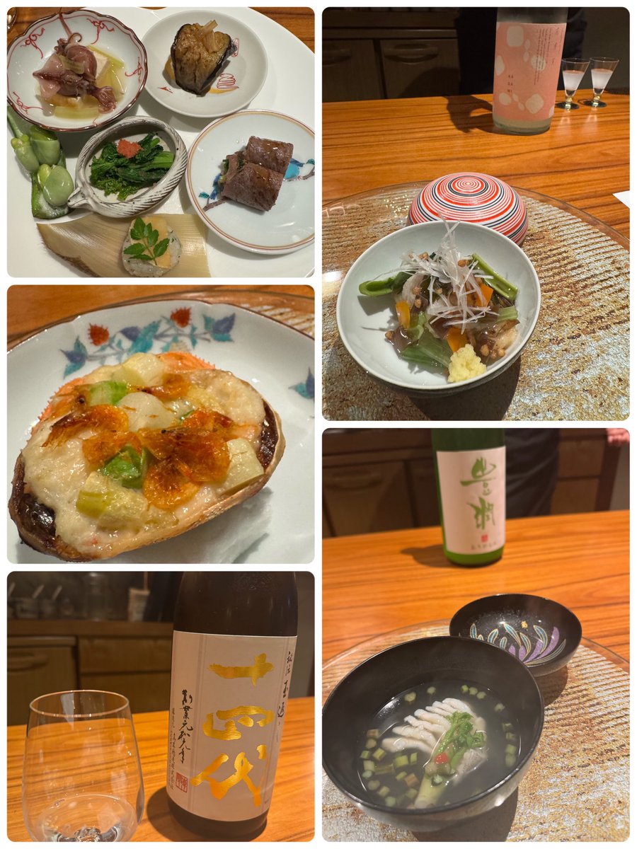 Freddie_0906's tweet photo. 春をいただきました☘️
ジャンルを超越した日本料理
…まるでQueenみたい👑
日本酒ペアリングで更に美味しさが何倍にも🍶
#LaBOMBANCE https://t.co/9LLzNCACXO