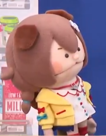 Kontaruu's tweet photo. Puppet Korone IS real and she WILL hurt you