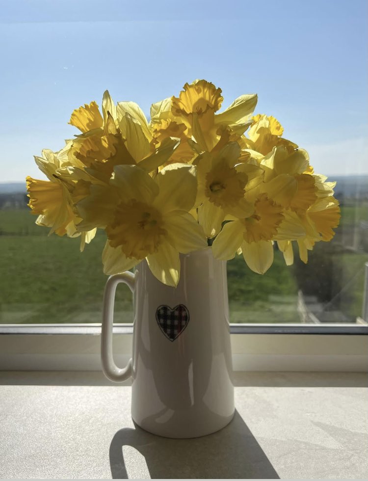 Happiness………
A beautiful sunny day &amp; daffodils 🌼
Have a great weekend everyone!!
northumberlandtartan.co.uk