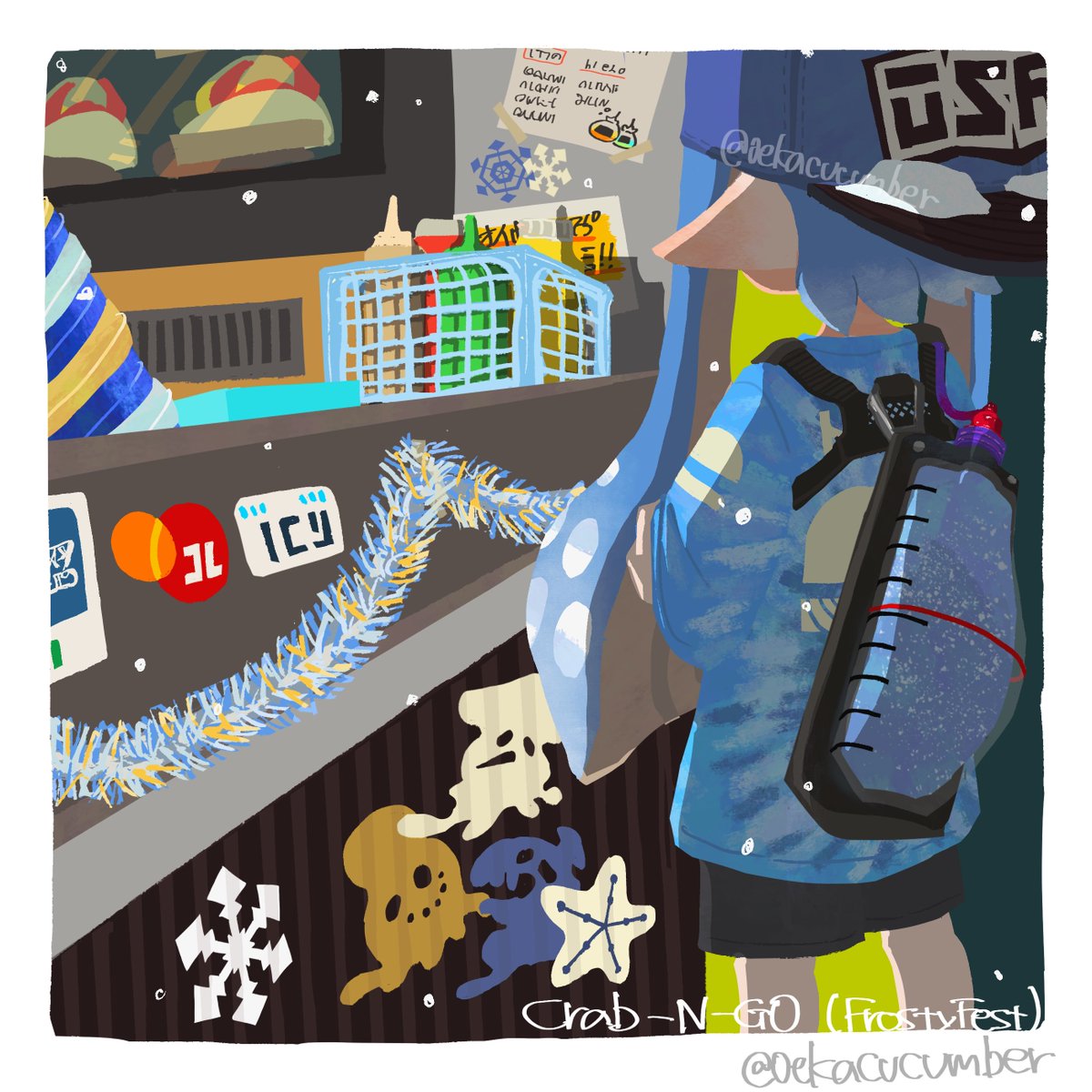 oekacucumber's tweet image. ❄️
┈┈┈┈┈┈┈┈┈┈
Crab-N-Go(Frosty Fest)
- 不明なアーティスト
┈┈┈┈┈┈┈┈┈┈
#Splamusink_Disc2
#Splamusink