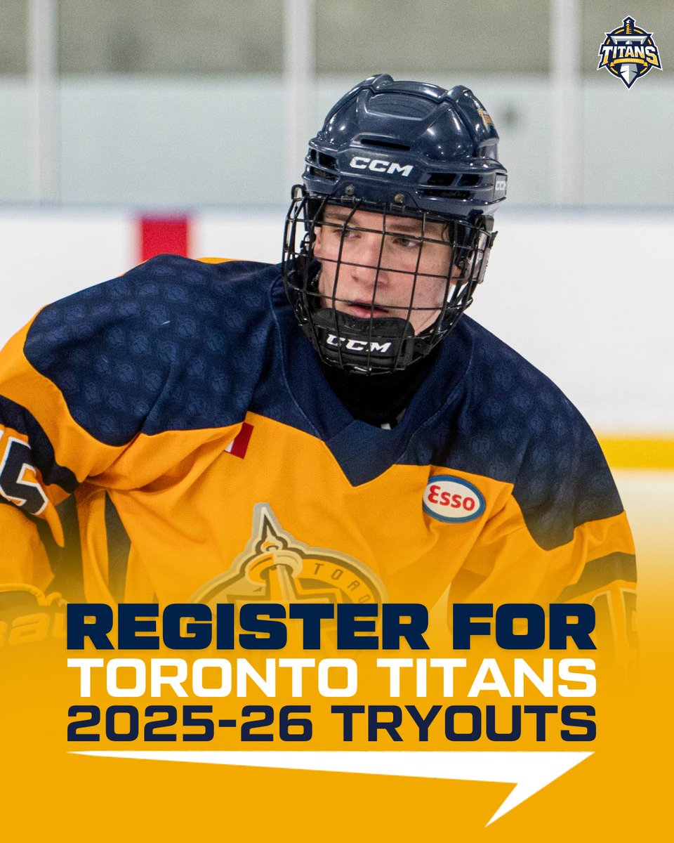 2025-26 TRYOUTS: REGISTRATION NOW OPEN! 

📅 Tryout Dates: April 21 &amp; 22 (Monday-Tuesday)

❗ Mandatory Dual Registration:
1️⃣ GTHL Spring Evaluation:
🔗 Register Here (Live as of 8:00 AM April 2) - tinyurl.com/yc6twx27
2️⃣ Toronto Titans Tryouts - tinyurl.com/torontotitans