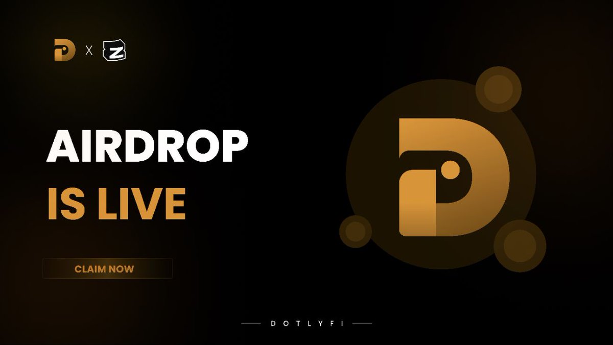 AirdropNinjaPro's tweet photo. New Airdrop: DotlyFi (Listing Soon)
Reward: 120  DFI (~$12)
News: Zealy, Official
Distribution date: After TGE

🔗 Airdrop Link: https://t.co/bFNKh01F5S

#airdrop
#crypto
#btc
#newairdrop
#ton
#binance   
#blockchain https://t.co/4QLGvPEkft
