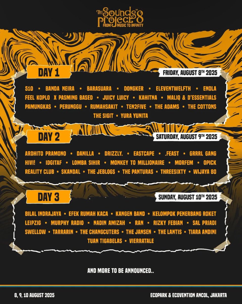 AlsoFerda's tweet image. jual tiket the sound project 2025 daily pass 1/2/3 underweb, lesgo mumpung masih ready
#wts #zonauang #thesoundproject