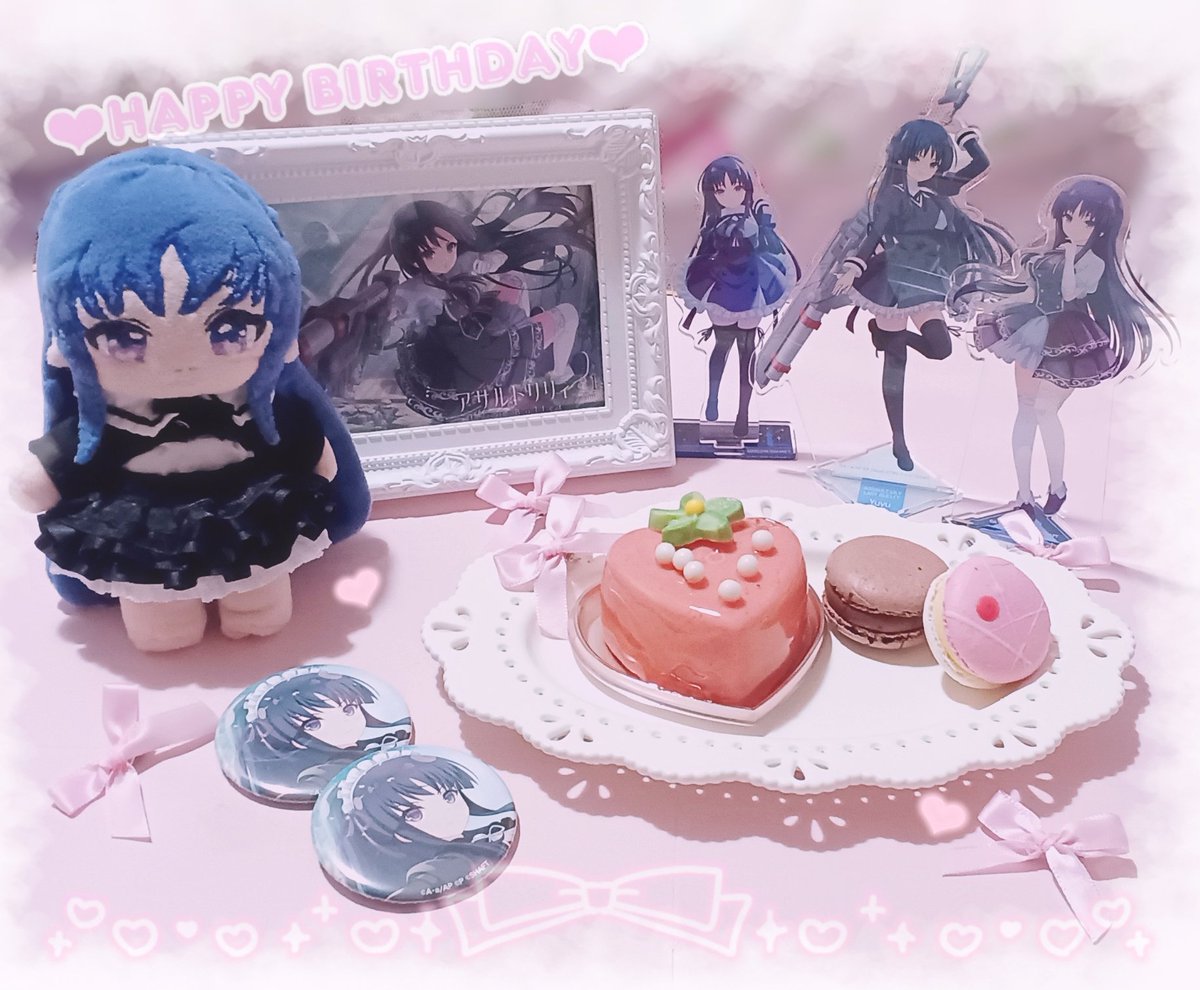 Rori___nyan's tweet photo. 4/12…💙 ໒꒱· ﾟ
夢結さまお誕生日おめでとうございます♡かっこよくて頼りになる所もシュッツエンゲルとしての役目を果たそうと頑張る所も素直になれないけど愛重めな所も全部大好きです
 #白井夢結生誕祭2025 
 #ラスバレ 
 #白井夢結 
 #アサルトリリィ https://t.co/ixBGjhFAHC