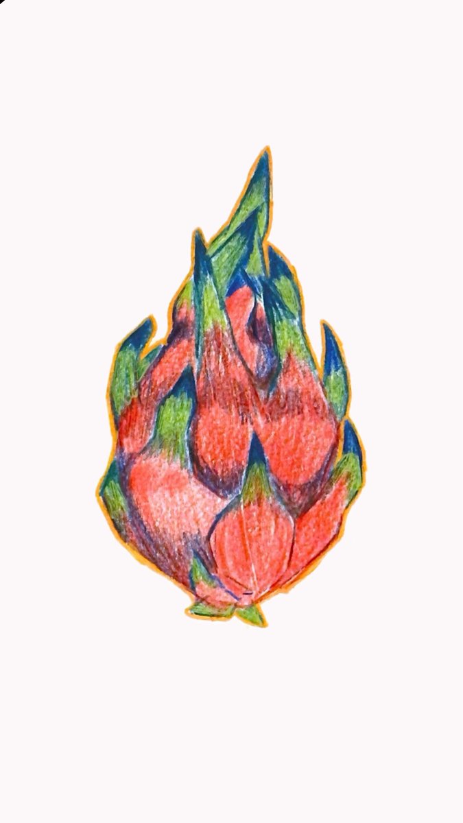 caaatsart's tweet photo. dragonfruit :))) https://t.co/9H5hf882Le