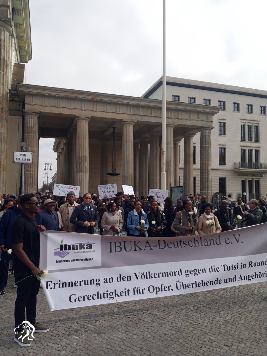 🇷🇼Rwanda In Germany🇩🇪 (@rwandaingermany) on Twitter photo Amb. <a href="/Cesar_Igor_/">Igor Cesar</a> and <a href="/ibuka_de/">Ibuka Deutschland - Erinnerung und Gerechtigkeit</a> joined the Walk to Remember in Berlin together with members of diplomatic corps and Rwandan community in Germany on the occasion of 1994 genocide against the Tutsi #Kwibuka31 Amb. <a href="/Cesar_Igor_/">Igor Cesar</a> and <a href="/ibuka_de/">Ibuka Deutschland - Erinnerung und Gerechtigkeit</a> joined the Walk to Remember in Berlin together with members of diplomatic corps and Rwandan community in Germany on the occasion of 1994 genocide against the Tutsi #Kwibuka31