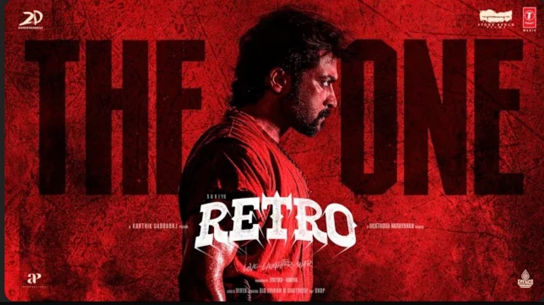 asfc_offl's tweet photo. • #Retro two songs at No.1 position.

@Suriya_offl's #TheOneSong is coming to rule the charts again 🔥 https://t.co/m99bvnE2J2